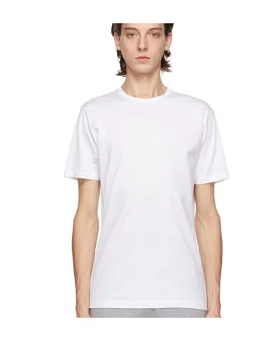 Sunspel Crew Neck T-shirt In White
