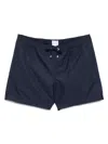 Sunspel Drawstring Swim Shorts In Blue
