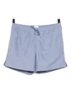 Sunspel Drawstring Swim Shorts In Blue