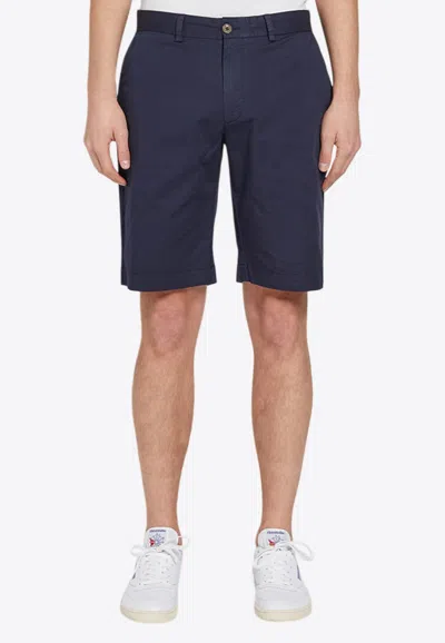 Sunspel Essential Chino Shorts In Blue