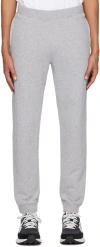 Sunspel French Terry Jogger Sweatpants In Gyaa Grey Melange