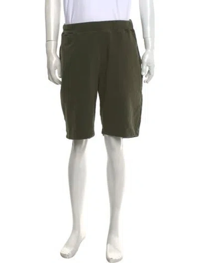Pre-owned Sunspel Jogger Shorts In Green