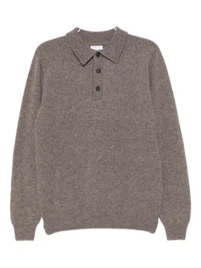 Sunspel Lambs-wool Jumper In Multi