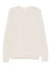 Sunspel Lambs-wool Jumper In Neutral