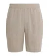 Sunspel Linen Drawstring Shorts In Neutral