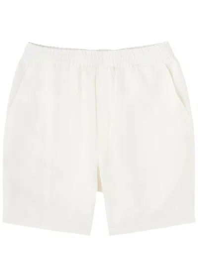 Sunspel Linen Shorts In White