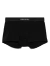 Sunspel Logo-waistband Boxers In Black