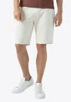 Sunspel Loopback Drawstring Shorts In Off-white