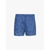 Sunspel Mens Autumn Breeze Elasticated Waistband Regular-fit Cotton Boxer Shorts In Autumn Breeze