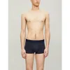 Sunspel Stretch-cotton Trunks In Navy