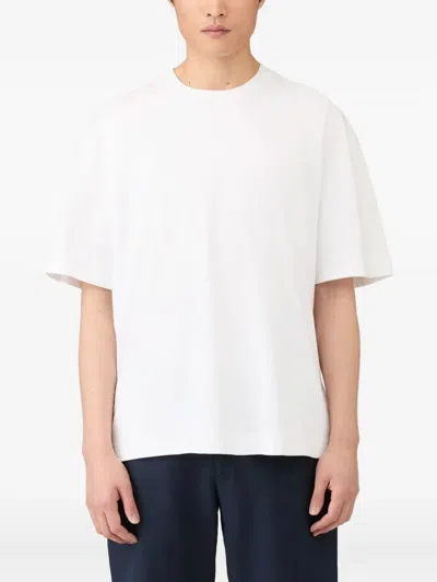 Sunspel Oversized Heavyweight T‑shirt In White