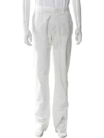 Pre-owned Sunspel Pants In White