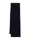 Sunspel Ribbed Cashmere Scarf