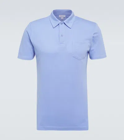 SUNSPEL RIVIERA COTTON POLO SHIRT