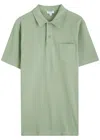 Sunspel Riviera Woven Cotton Polo Shirt