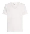 Sunspel Sea Island Cotton V-neck T-shirt