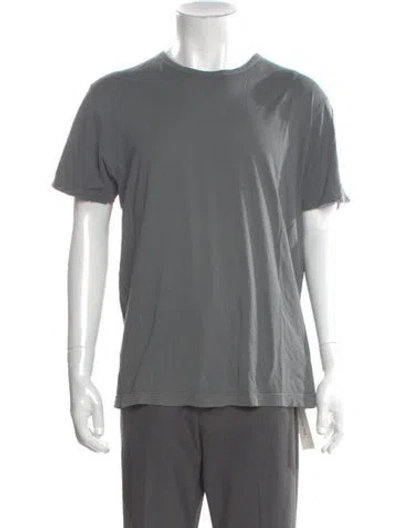 Pre-owned Sunspel Short Sleeve Shirt In Gray