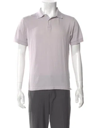 Pre-owned Sunspel Short Sleeve Shirt In Gray
