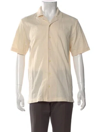 Pre-owned Sunspel Short Sleeve Shirt In Neutral