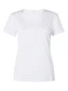 Sunspel Short-sleeve T-shirt In White