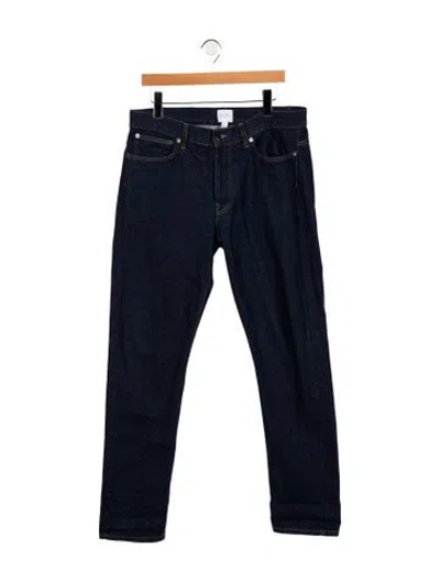 Pre-owned Sunspel Skinny Jeans In Blue