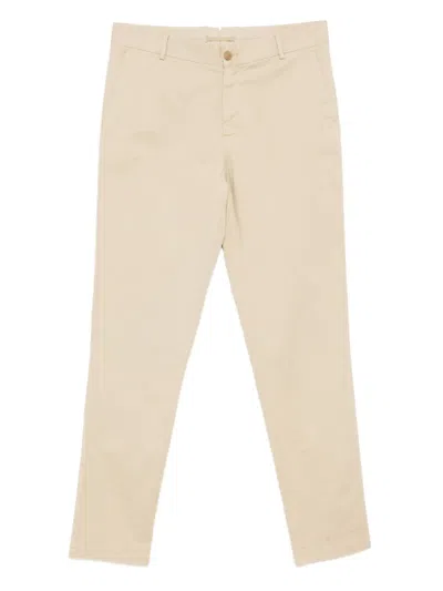 Sunspel Slim-fit Chinos In Neutral