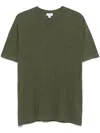 Sunspel Slub T-shirt In 绿色
