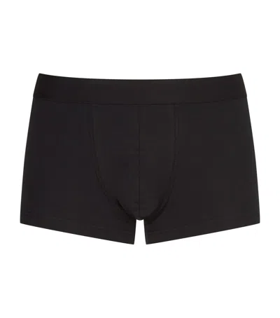 Sunspel Stretch-cotton Trunks In Black