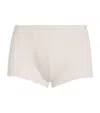 Sunspel Stretch-cotton Trunks In White
