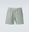 Sunspel Striped Swim Trunks In Multi