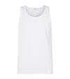 Sunspel Superfine Cotton Vest In White