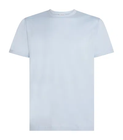 Sunspel Supima Cotton Riviera T-shirt In Blue