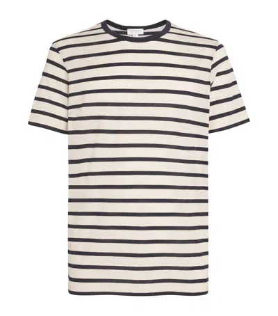 Sunspel Supima Cotton Stripe Classic T-shirt