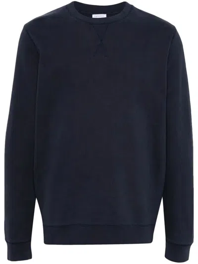 Sunspel Sweatshirt In Blue