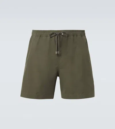 Sunspel Swim Trunks In Green