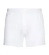 Sunspel Two-button Boxer Briefs In White