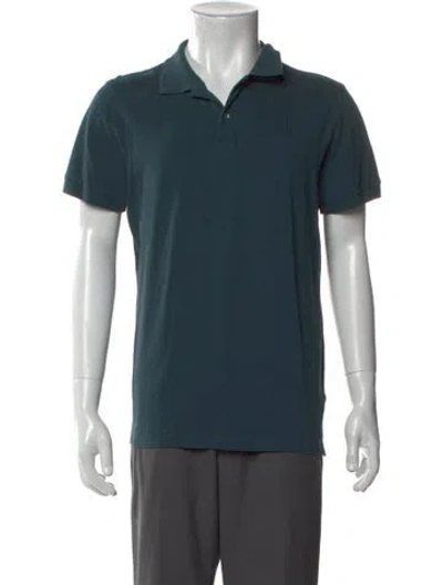 Pre-owned Sunspel V-neck Short Sleeve Polo Shirt In Multi