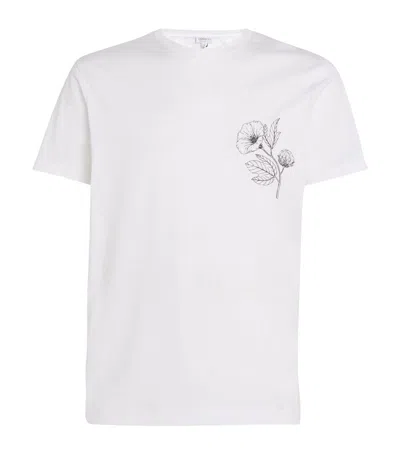 Sunspel X Katie Scott T-shirt In White