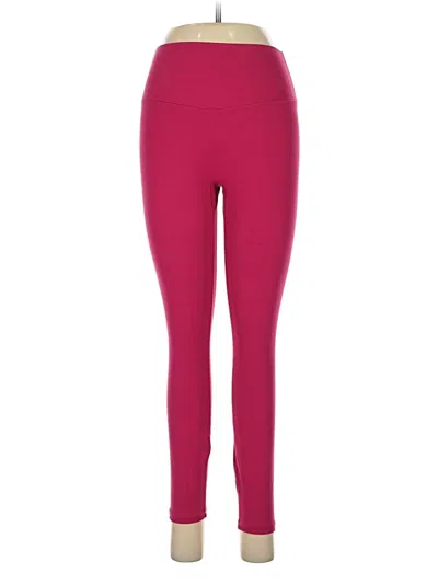 Pre-owned Sunzel Active Pants In Pink