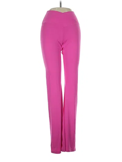 Pre-owned Sunzel Yoga Pants In Pink