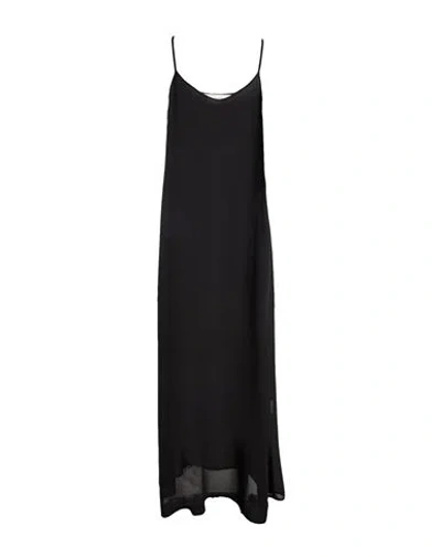Suoli Woman Maxi Dress Black Size 4 Viscose