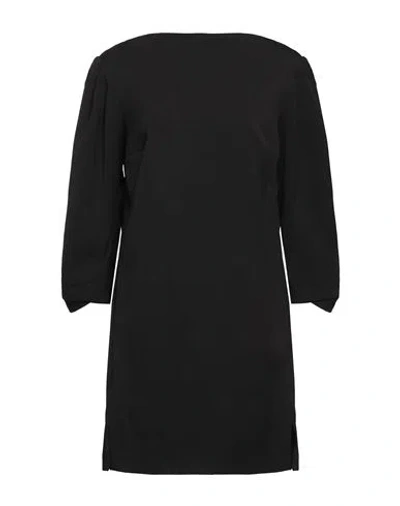 Suoli Woman Mini Dress Black Size 10 Polyester, Viscose, Elastane