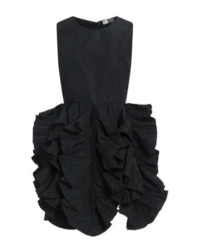 Suoli Woman Mini Dress Black Size 8 Polyester