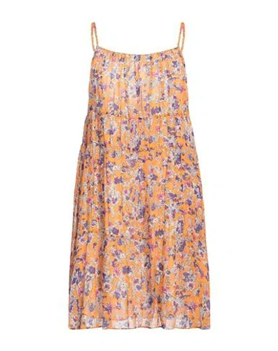 Suoli Woman Mini Dress Mandarin Size 4 Viscose
