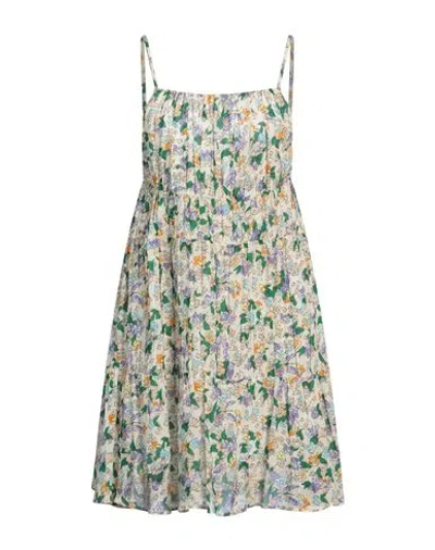 Suoli Woman Mini Dress Off White Size 4 Viscose