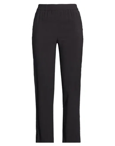 Suoli Woman Pants Black Size 4 Viscose, Polyester
