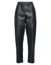 Suoli Woman Pants Black Size 10 Polyurethane