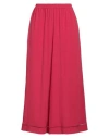 Suoli Woman Pants Brick Size 8 Acetate, Silk In Red
