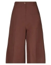 Suoli Cropped Pants In Brown