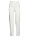 Suoli Woman Pants Cream Size 2 Polyester, Polyamide, Elastane In White